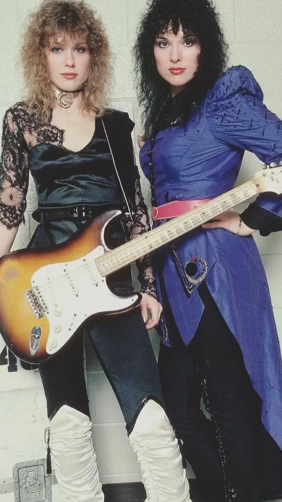 80s Heart Rock Band Padded SHoulders