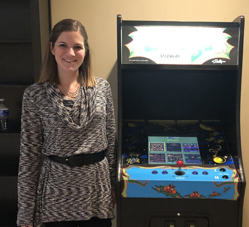Jessica 80s Arcade Game
