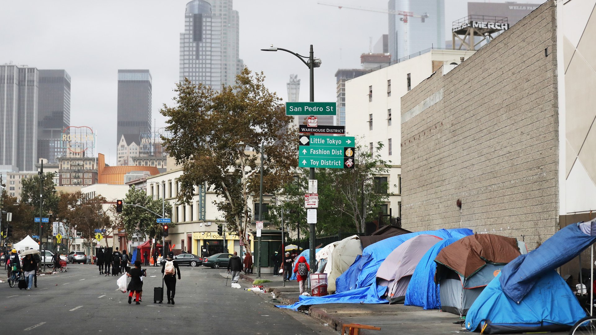 Skid Row Neighborhood