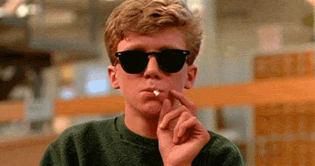 Chase Smoking Marijuana
