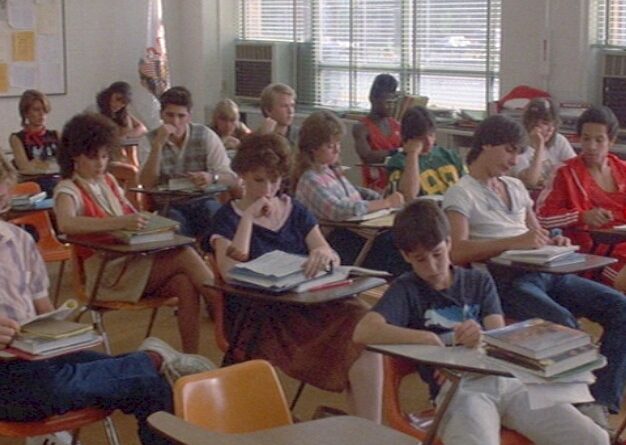 80s School Classroom