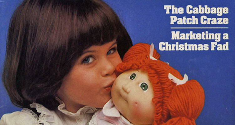 Girl with Cabbage Patch Doll