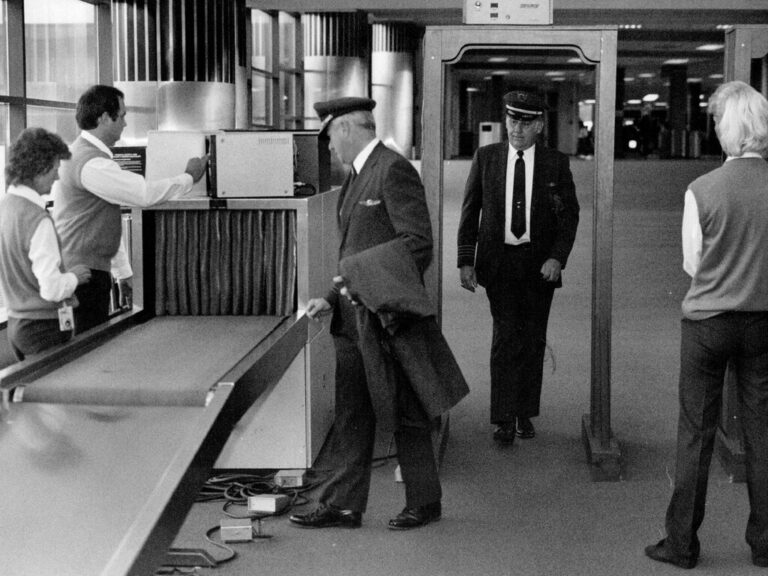 Airport Security Line