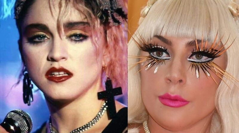Madonna and Lady Gaga