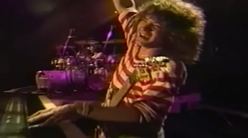 Eddie Van Halen on the Keyboard