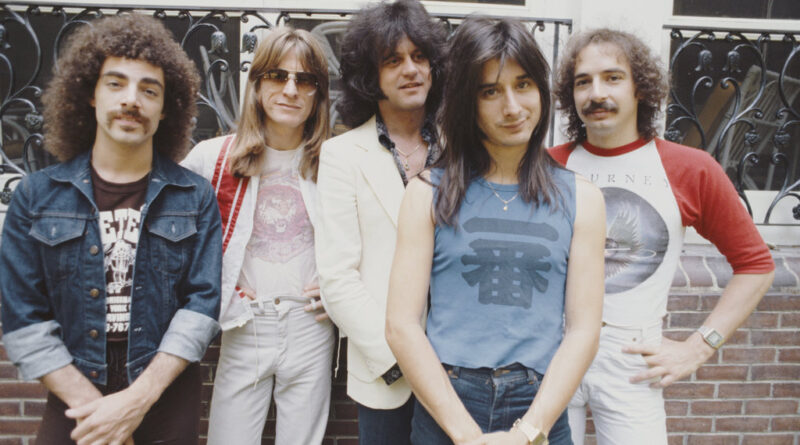 Steve Perry with journey 80s