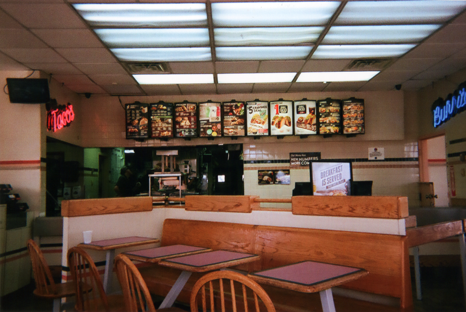 Taco Bell Interior Late 80s