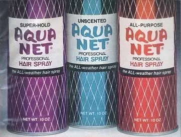 80s Aqua Net Hairspray