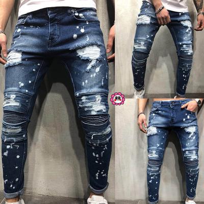 80s Mens Distressed Jeans