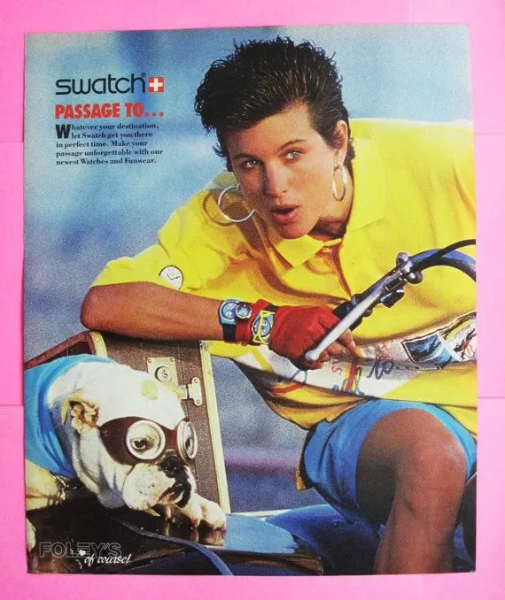 80s Swatch Ad