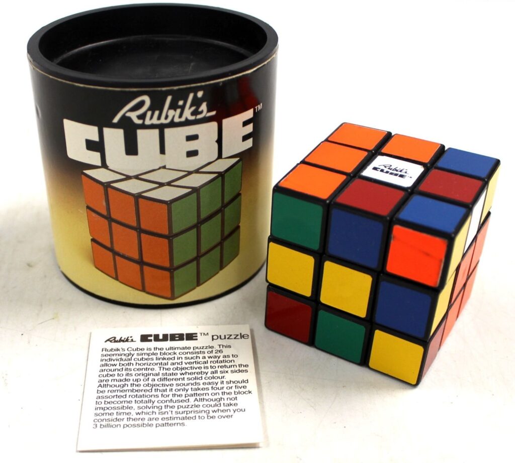 80s Vintage Rubik's Cube