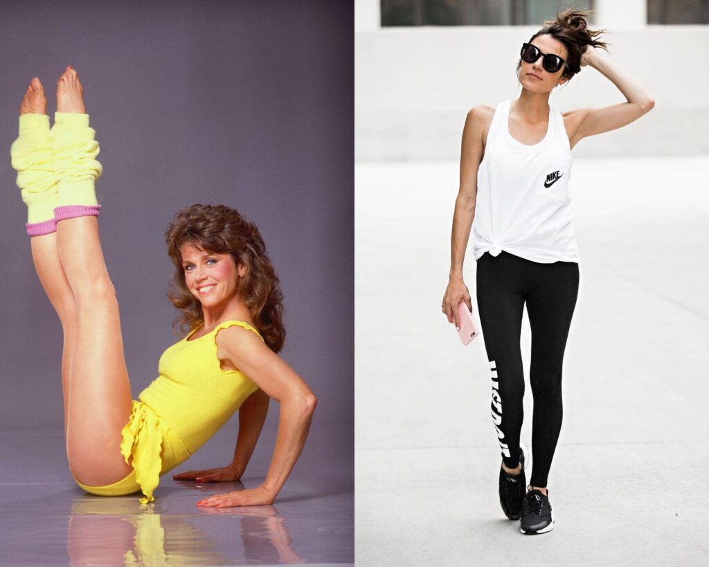 80s and Today's Athletic Fashion Trends