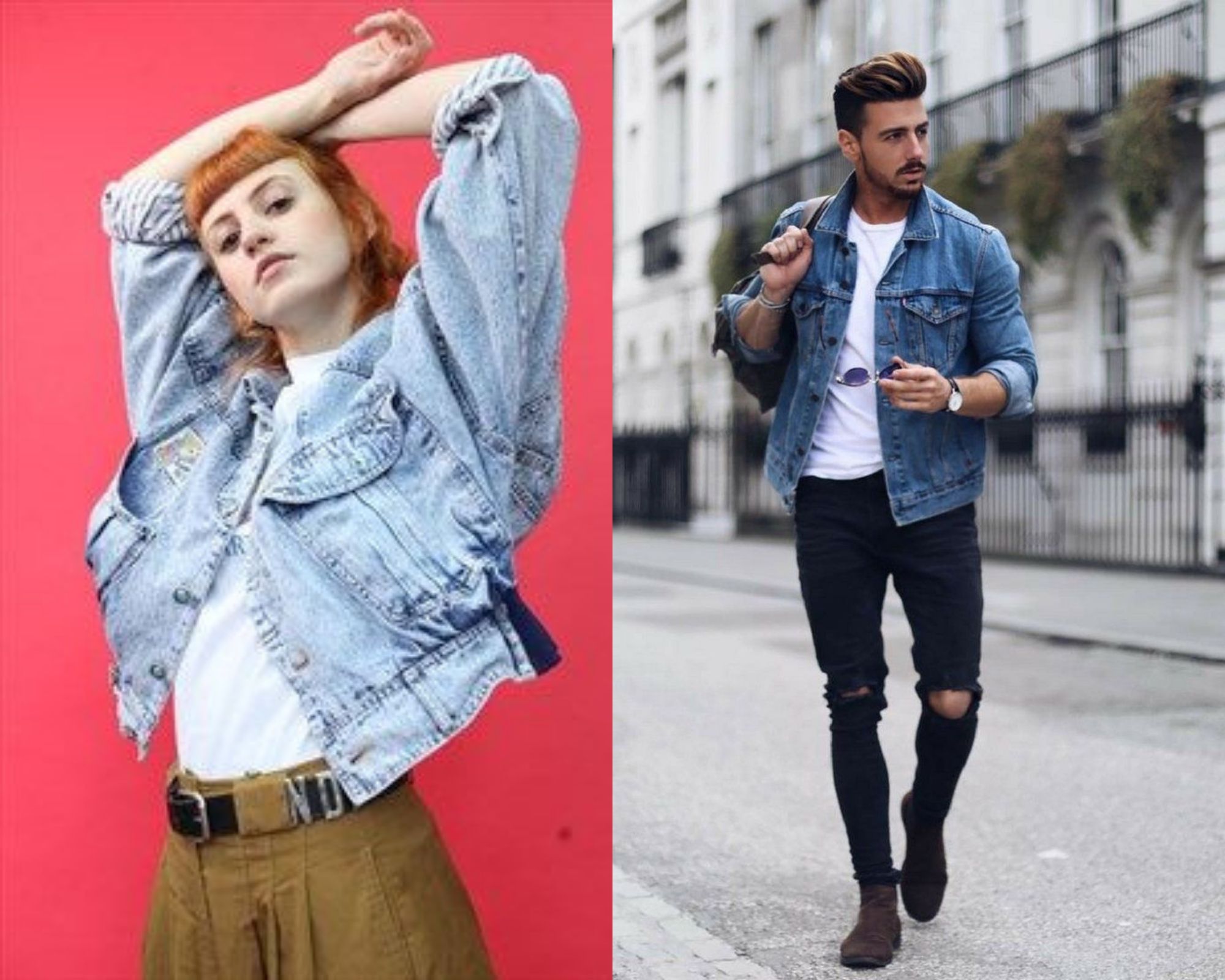 80s and Today's Denim Jacket Fashion Trends