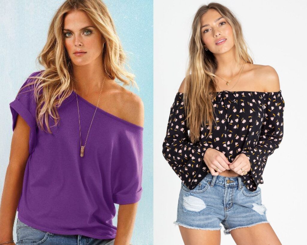 80s and Today's Off the Shoulder Tops