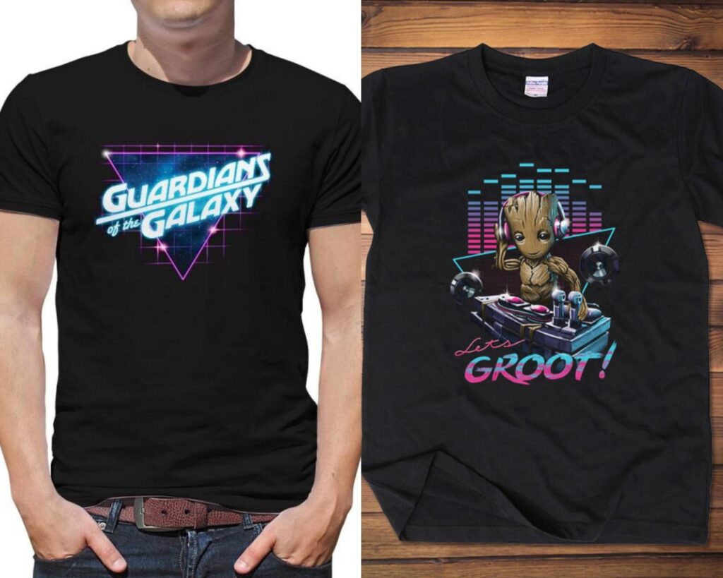Guardians of the Galaxy Logo Shirts