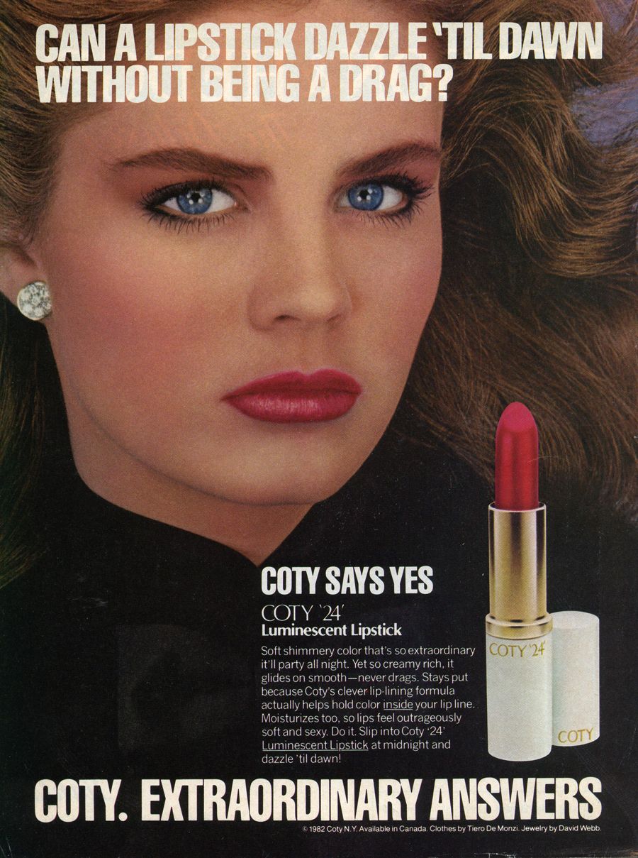 Coty Makeup Ad