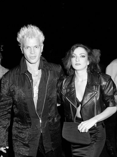 Billy Idol with Perri Lister
