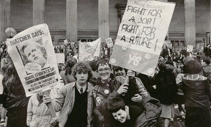 Unemployment Protest in England 1980s