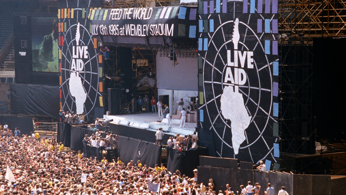 Live Aid Concert - MTV