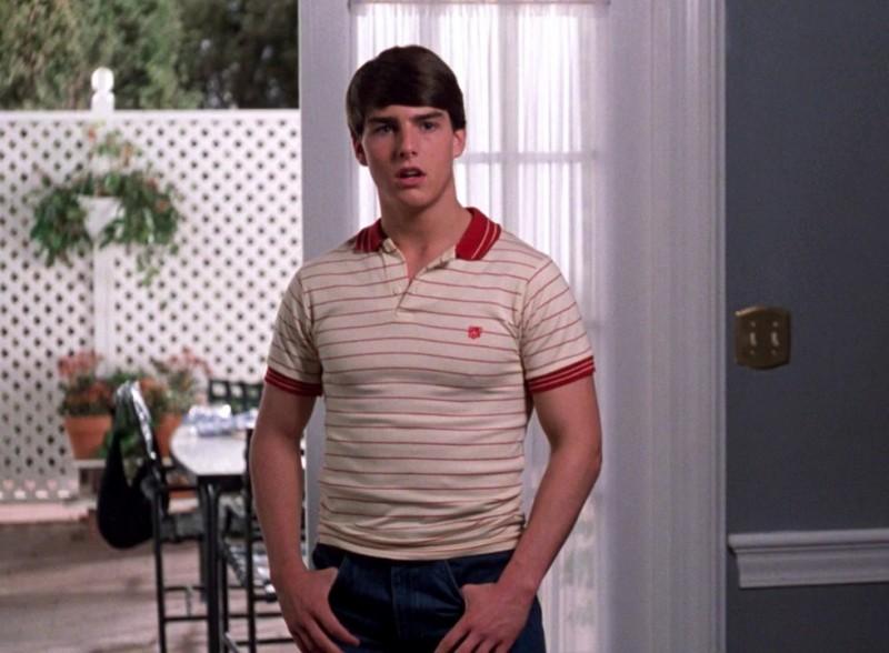 Tom Cruise Risky Business with Polo Shirt