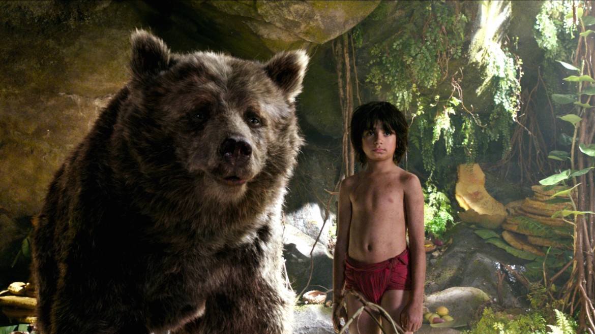 Mowgli and Baloo the Bear