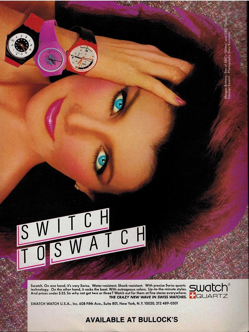 80s Swatch Ad